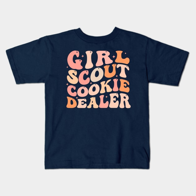 girl scout cookie dealer Kids T-Shirt by TheDesignDepot